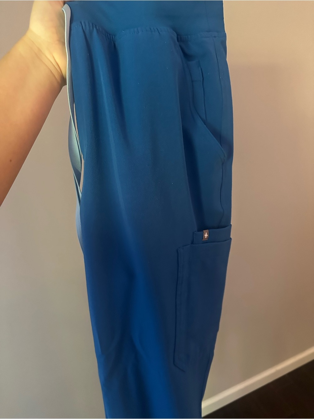 FIGS Women's Deep Blue Cargo Scrub Pants